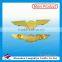 Custom metal pilot wings pin badge