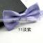 24 Colors Silk Bow Tie For Men's Suit Embellishment,Plain Men's Tie