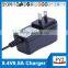 dc 8.4v battery charger for 7.4v li ion rechargeable battery pack