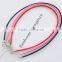 2mm 8mm Sterling Silver Lobster Clasp Silk Cord Necklace