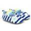 2016 Newest Style Newborn Baby Cotton Stripes Daisy Soft Sole Infant Prewalker Toddler Shoes
