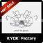 KYOK Pole System Round Goblet Rack , Kitchen Hanging Wine Glass Rack,kitchen basket