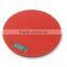 round glass platform electronic kitchen scale hot sell 5kg/1g CE RoHS