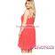 Pink Big Girl Sweet Lace Skater Dress latest dress designs for ladies
