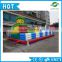 Popular 0.55mm PVC kids inflatable amusement park, inflatanble cartoon kids playground for sale