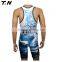 Promotional cheap custom youth wrestling singlet
