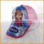 Snow romance girls cartoon children baseball cap cap 2016 new high quality foreign trade in Europe and America