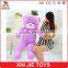 Hot Sale High Quality Soft Big purpul Plush teddy bear