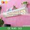 Dubai wooden decorative wall shelf modern lamp