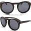 Wood polarized sunglasses smoke lens Ebony sunglasses wooden glasses