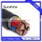 Flexible power cable YJVR 2*4mm2 ,factory supply