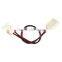 strip conector with 15cm long wire,10mm for 5050 SMD led single color strip;no need soldering