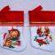 6.5" sublimation Xmas mini stocking