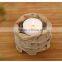 Restaurant fashion nature romantic small wooden candle holder