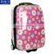 Lady Bag Hardside Travel Luggage Flower Printing Polo Club Suitcase