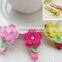 kids crochet hair accessories flower