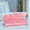 Pink tiger stripes parttern leather stand case for samsung note 3 with stand function hot selling phone case