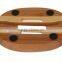 Bamboo soap dish