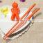 Standard FDA & LFGB colors mini silicone chopsticks for kids