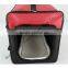 Foldable expandable pet carrier dog bag cat cages big soft fleece blanket stainless steel dog cage