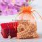 Decorated Organza Pouch,Custom Round Organza Pouch