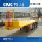 CIMC Triangle Tyre 60 Tons Flatbed Tractor Dump Trailer