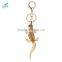 Gecko keychain custom metal snake key chain gifts wholesale