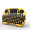 Rii i8+ 2.4G Wireless Mini Keyboard rii i8+ for Google Android Devices with Multi-touch up to 15 Meters