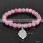 Hot Selling Products Fashion Pink Stone Bracelet