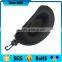 eva folding eyeglasses case with plastic hook