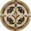 Five star Hotel project nside decoration waterjet marble ceiling medallion