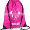 New fashion design china wholesale gym bag, school drawstring backpack, Library bags