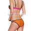 Color Block Strapless Push-up Bikini Beach Swimsuit Japanese Women Sexy Lingerie PW-LC41653