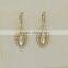 Wholesale hareem al sultan jewellery double dots earrings