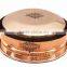 IndianArtVilla Handmade Steel Copper Induction Handi 600 ML - Serving & Baking Indian Cuisines Dishware Home Hotel Restaurant