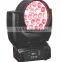 Hight Quality Zoom 19x12w Led moving head Light Wash Stage DJ Light For Sale