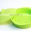 High quality platinum silicone Square bowl and microwave oven steaming bowl