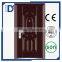 2016 new residential exterior single leaf steel door and frames