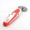 Modern design TPR handle Kitchen gadgets colorful handle flower pattern round pizza cutter