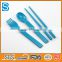 Eco-friendly portable airline plastic cutlery set Plastic fork and spoon