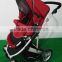 Aluminum Polyester Stroller 3 in 1 Baby Stroller with Carrying Cot and Car Seat