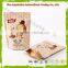 Custom printed stand up plastic snack food packaging bag