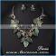 New wholesale butterfly luxury necklace sets for party gift jewelry