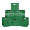Hot polyester collapsible cube factory storage boxes bins wholesale