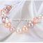 9-10mm Pearl Bailey Silver Copper Bead Cheappearl Necklace
