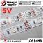 smd 5050 5v led strip with 60leds/m warm pure nature cool white color