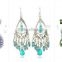 Bridal Earrings Fashion Jewelry Sparkling Cubic Zirconia Chandelier Wedding CZ Earrings for Women