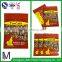 Allibaba com custom free sample 3 side heat seal bag /plastic 3 side sealed bag for green tea packing