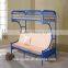 Heavy duty cheap security steel folding bunk bed metal futon bunk bed