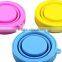 Silicone BPA-Free 16 Ounce Dishwasher Safe Pop Up Cup Collapsible Travel Cup Camping Foldable Mug